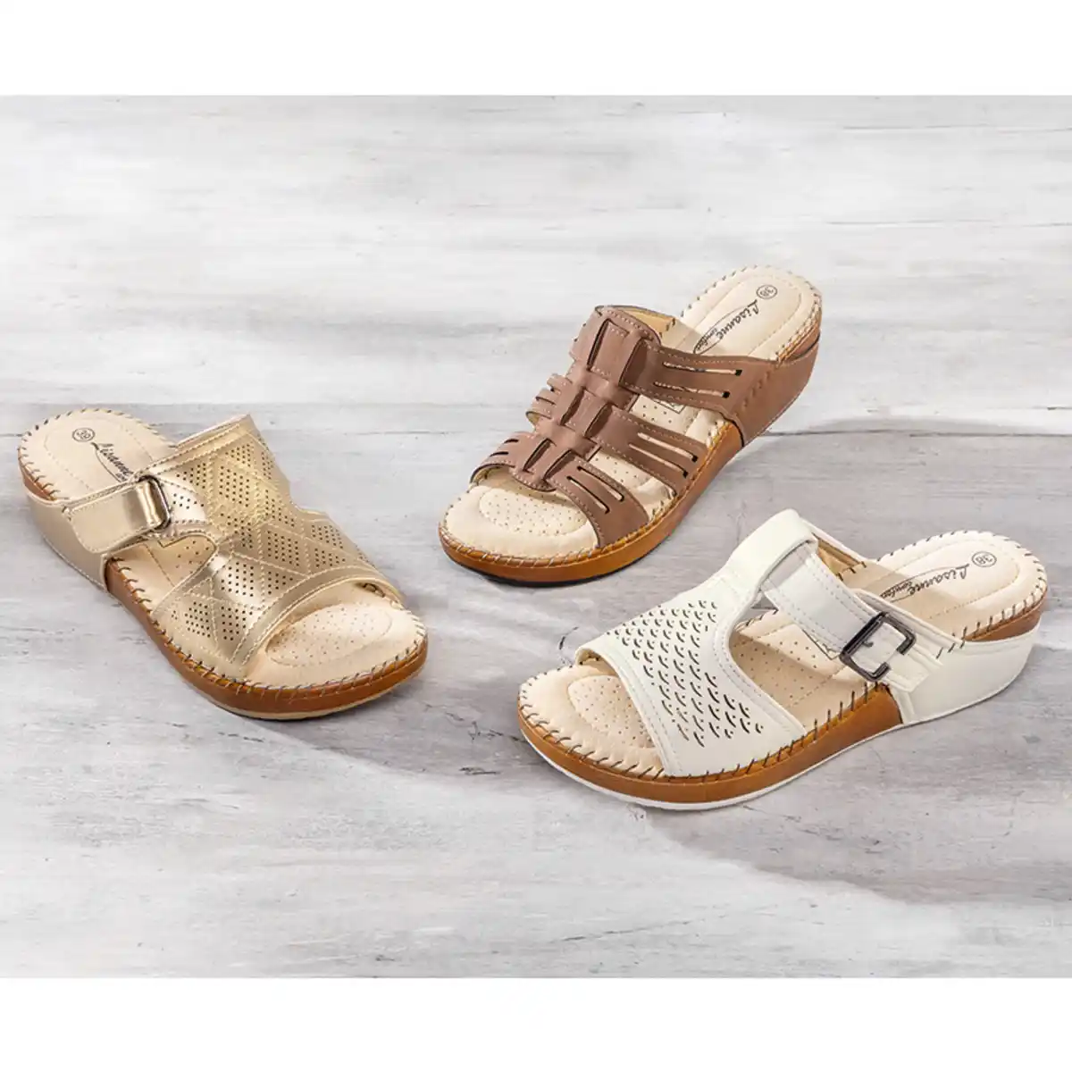 Bild 1 von Lisanne Comfort Plus Komfort-Sommer-Pantoletten