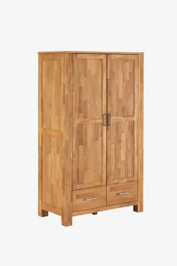 Bild 1 von Kleiderschrank OLDE 120x200 2 Türen 2 Schubladen eiche