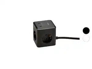 TRONIC® Steckdosenwürfel mit USB-Anschlüssen, ultraschnelles Laden