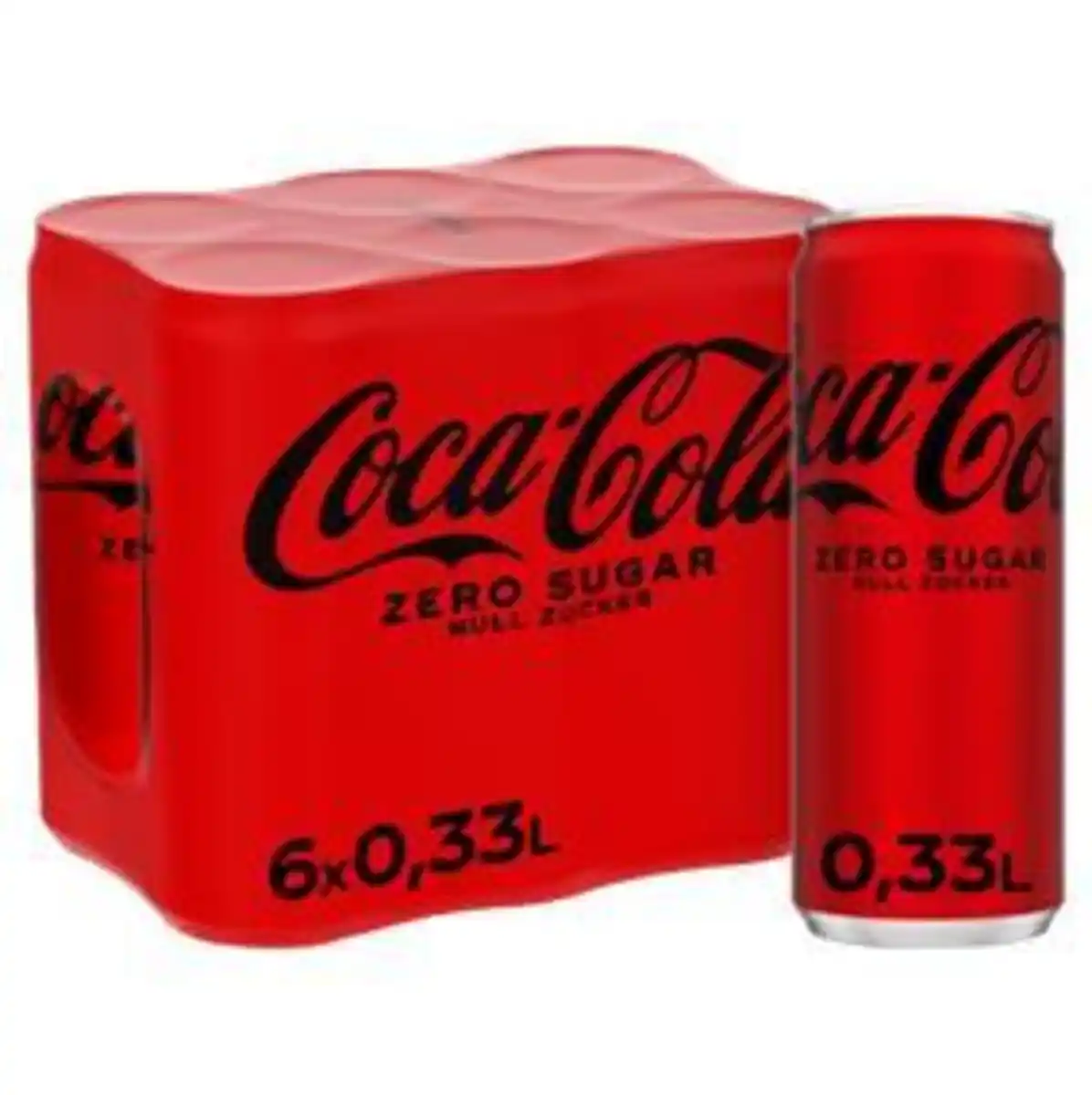 Bild 1 von Coca Cola Zero 6 x 330 ml