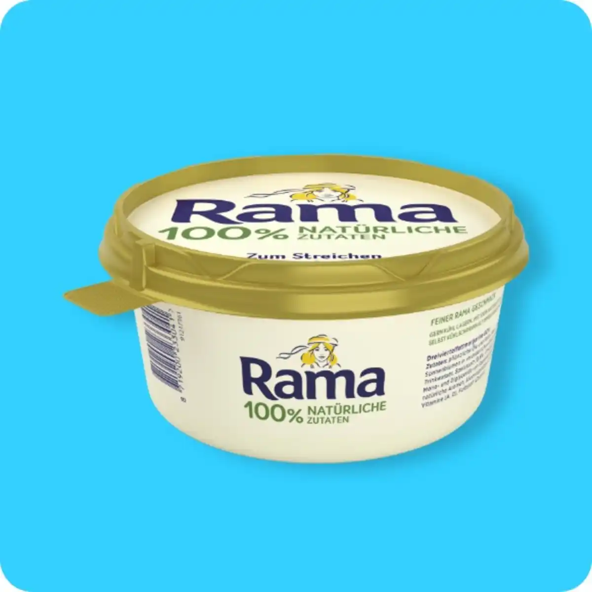 Bild 1 von RAMA Pflanzenfettmargarine