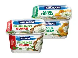 Milram Frühlingsquark/Sour Cream/Zaziki,  379 g