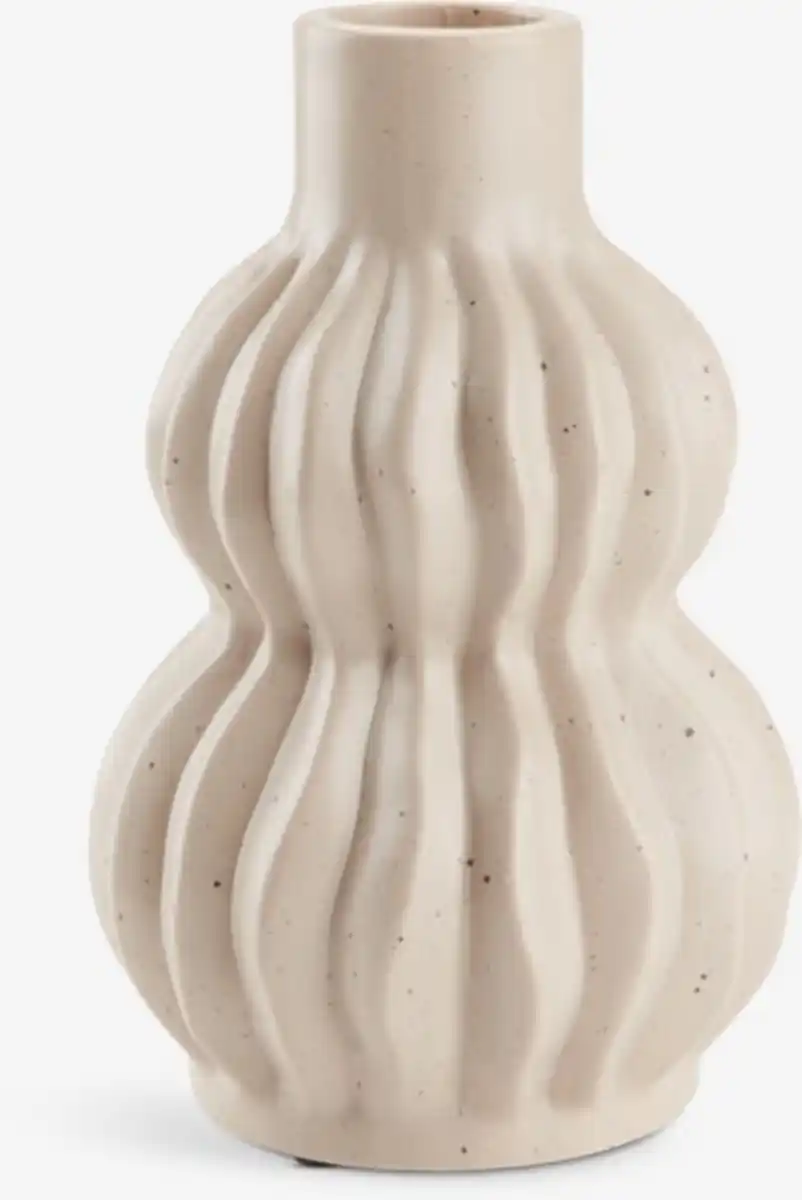 Bild 1 von Vase THORE Ø12xH19cm sand