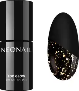 NÉONAIL UV Überlack Top Glow Gold Flakes