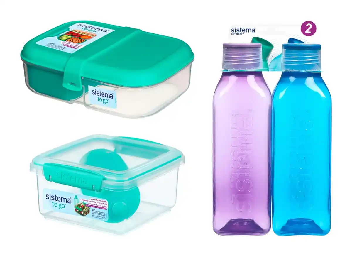 Bild 1 von SISTEMA Trinkflasche/Lunchbox