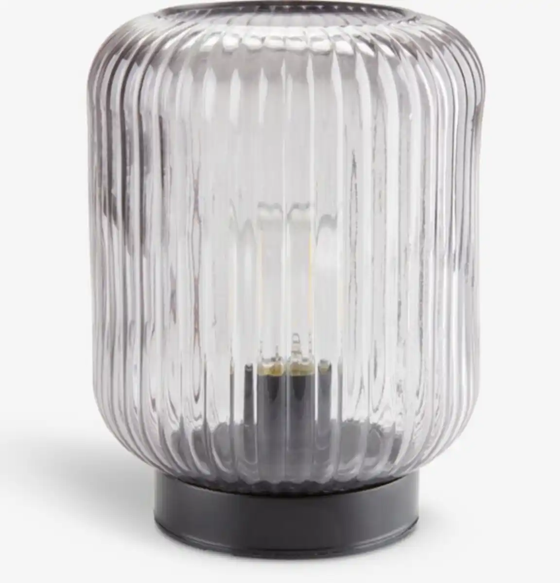 Bild 1 von Dekoleuchte SIMMA Ø13xH17 rauchig