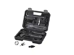 CRIVIT Fahrradwerkzeugkoffer-Set, 20-teilig