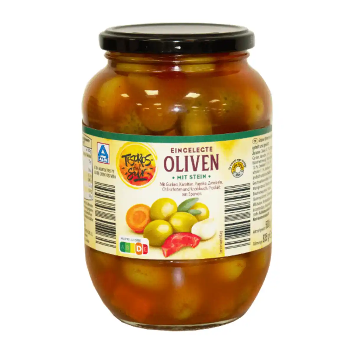 Bild 1 von TESOROS DEL SUR Eingelegte Oliven 835g