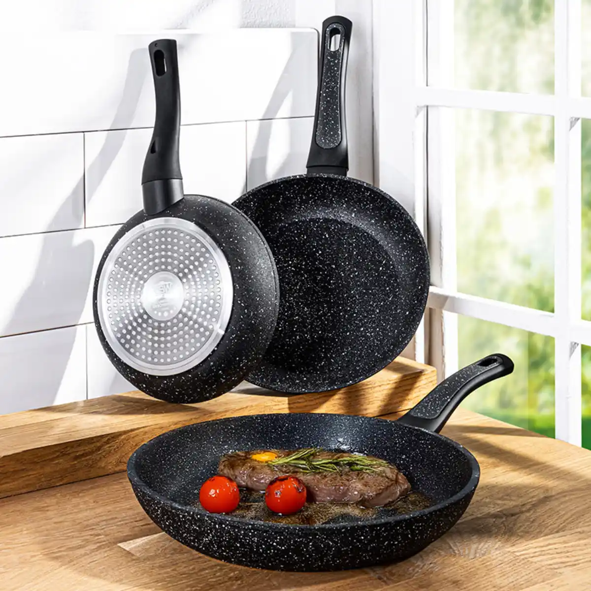 Bild 1 von Gsw Granitpfanne "Nero"