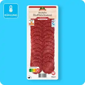 GUT DREI EICHEN / GÜLDENHOF Herzhafte Rindsalami