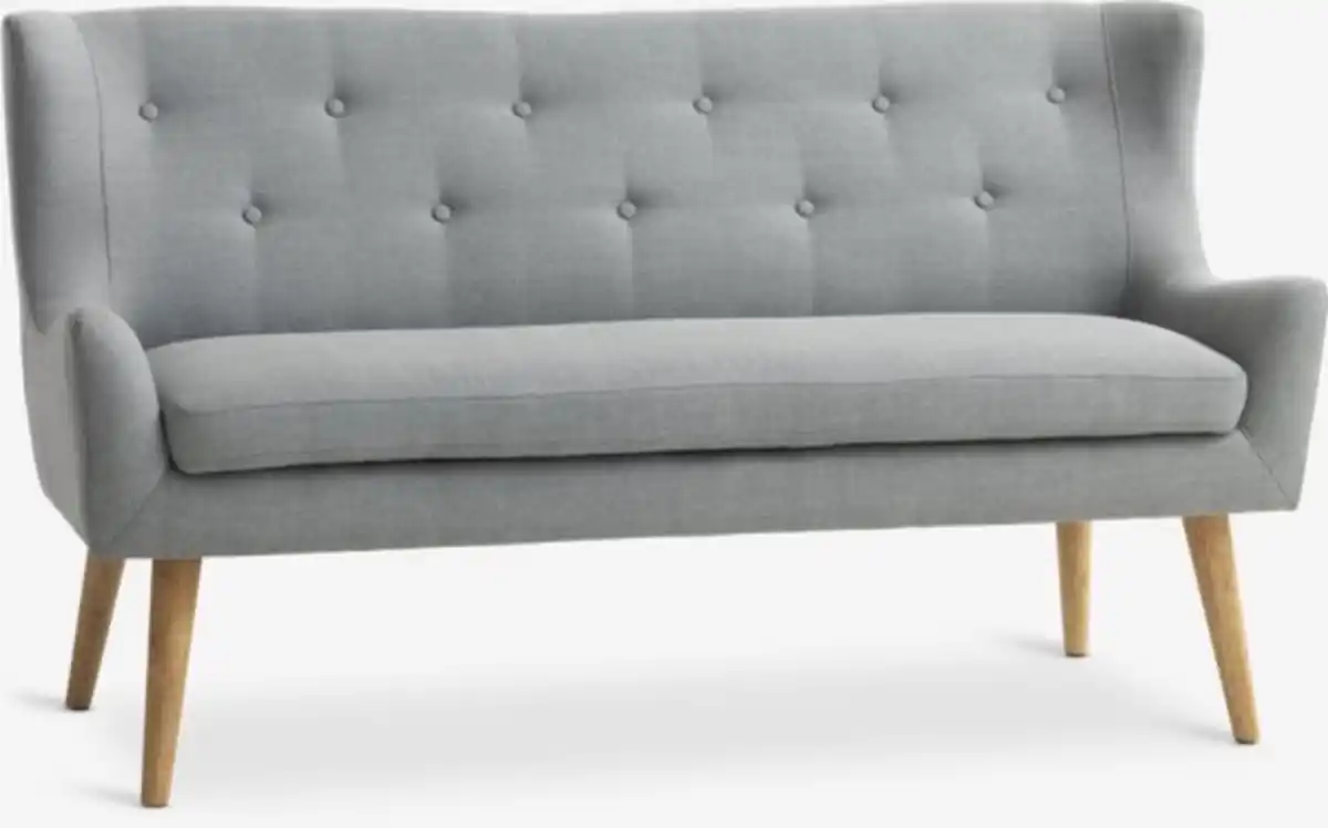 Bild 1 von Sofa SVELVIK 2-Sitzer hellgrau Stoff/natur