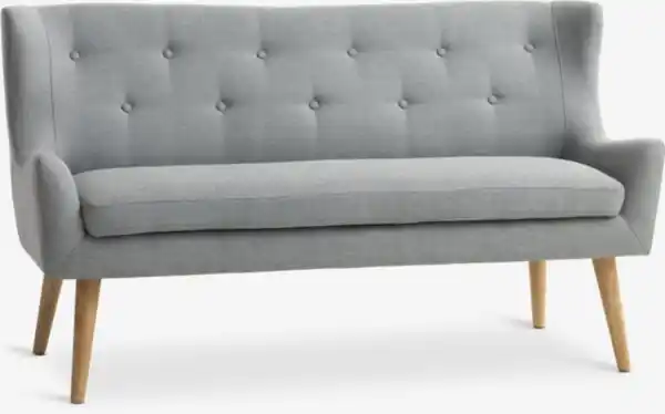 Bild 1 von Sofa SVELVIK 2-Sitzer hellgrau Stoff/natur