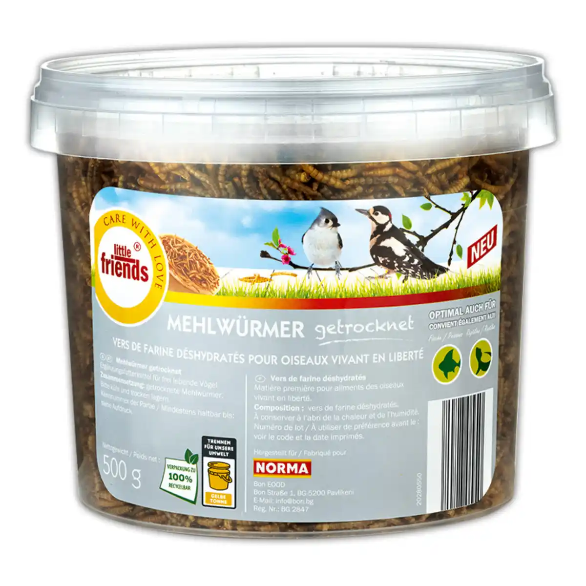 Bild 1 von Little-Friends Mehlwürmer