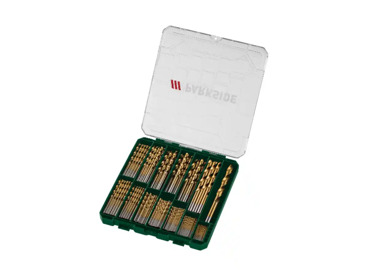 Bild 1 von PARKSIDE® HSS-Bohrer-Set »PBS 130 A1«, geeignet für Metall, Holz und Kunststoff