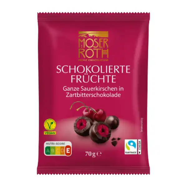 Bild 2 von MOSER ROTH Schokolierte Früchte 70g