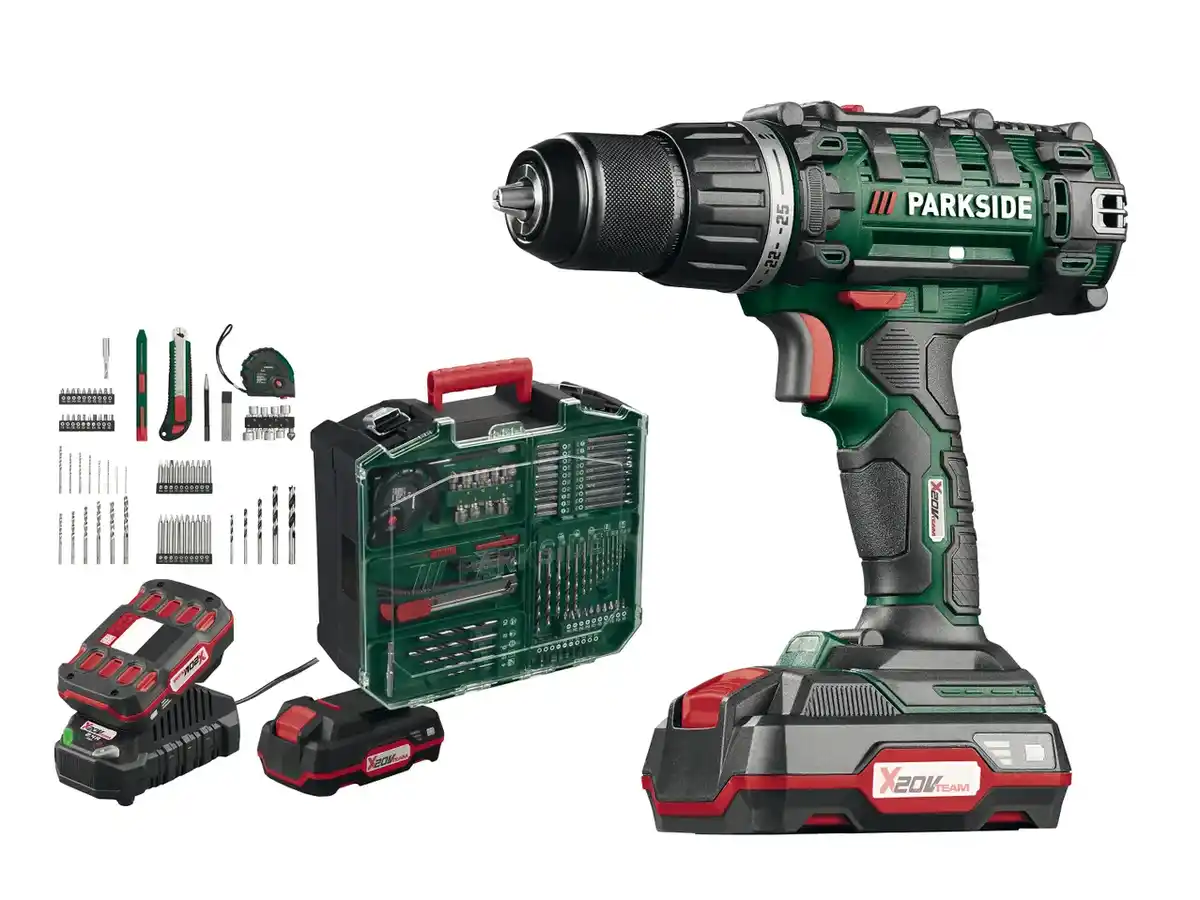 Bild 1 von Parkside® Akku-Bohrschrauber-Set, 20 V