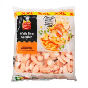 GOLDEN SEAFOOD White-Tiger-Garnelen XXL 540g