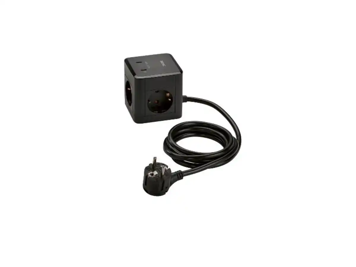 Bild 3 von TRONIC® Steckdosenwürfel mit USB-Anschlüssen, ultraschnelles Laden