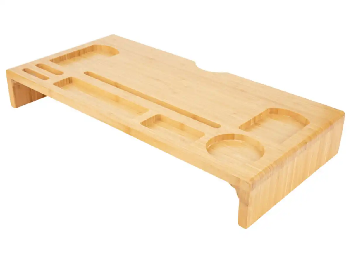 Bild 1 von LIVARNO home Bambus Monitororganizer, universell einsetzbar