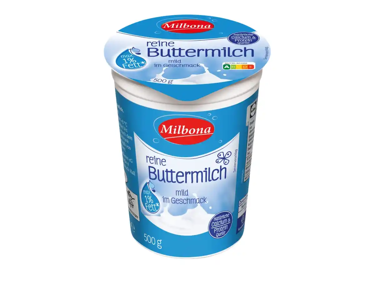 Bild 1 von Milbona Reine Buttermilch,  500 g