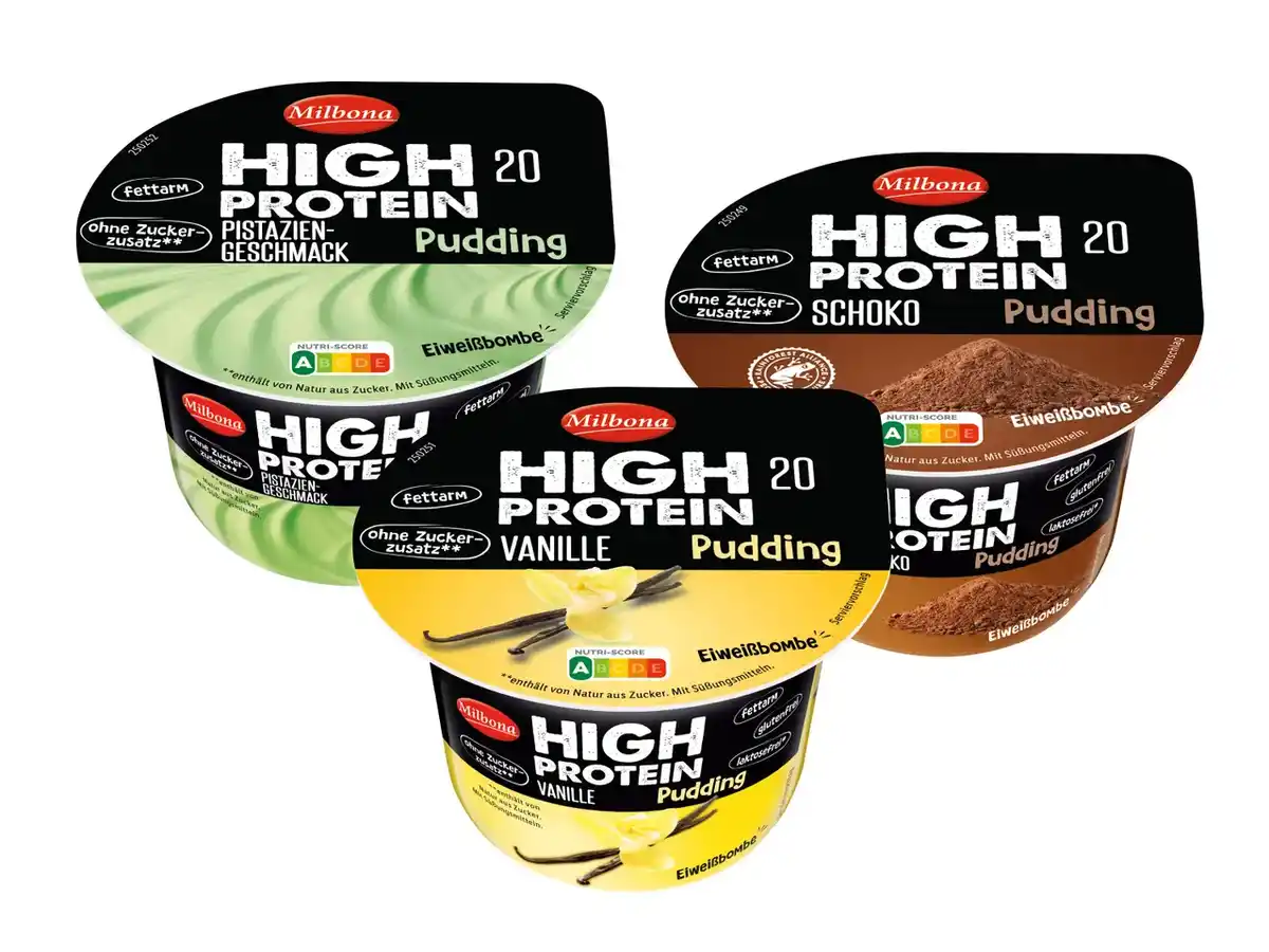 Bild 1 von Milbona High Protein Pudding,  200 g