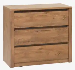 Kommode VEDDE 3 Schubladen wildeiche