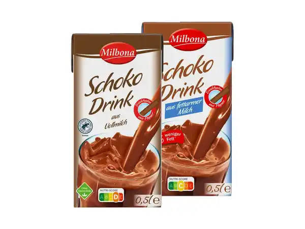 Bild 1 von Milbona Schoko Drink,  500 ml
