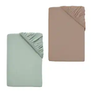 NOVITESSE Jersey-Spannbetttuch; B x L: ca. 90–100 x 200 cm