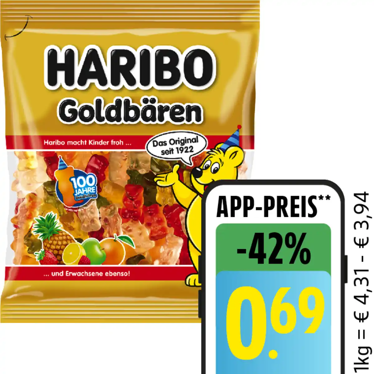 Bild 1 von Haribo Fruchtgummi oder Lakritz
