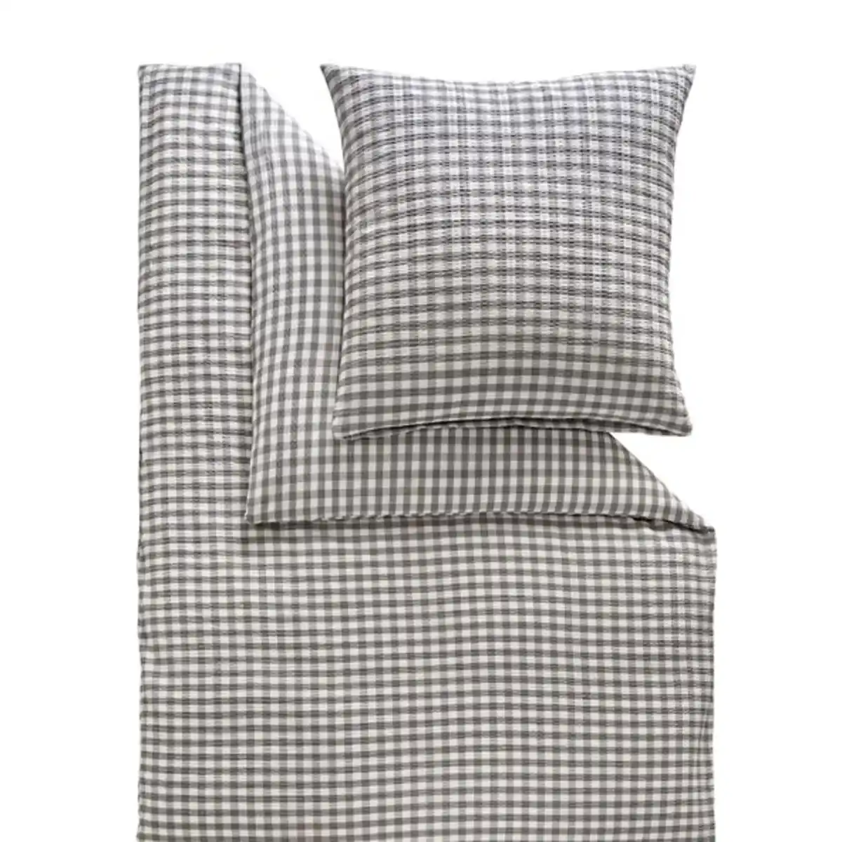Bild 1 von Seersucker Bettwäsche, 135 cm x 200cm, kariert