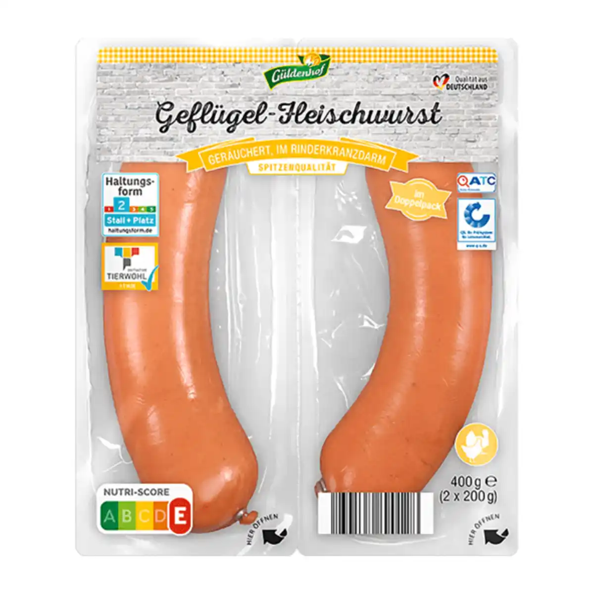 Bild 1 von GÜLDENHOF Geflügel-Fleischwurst 200g