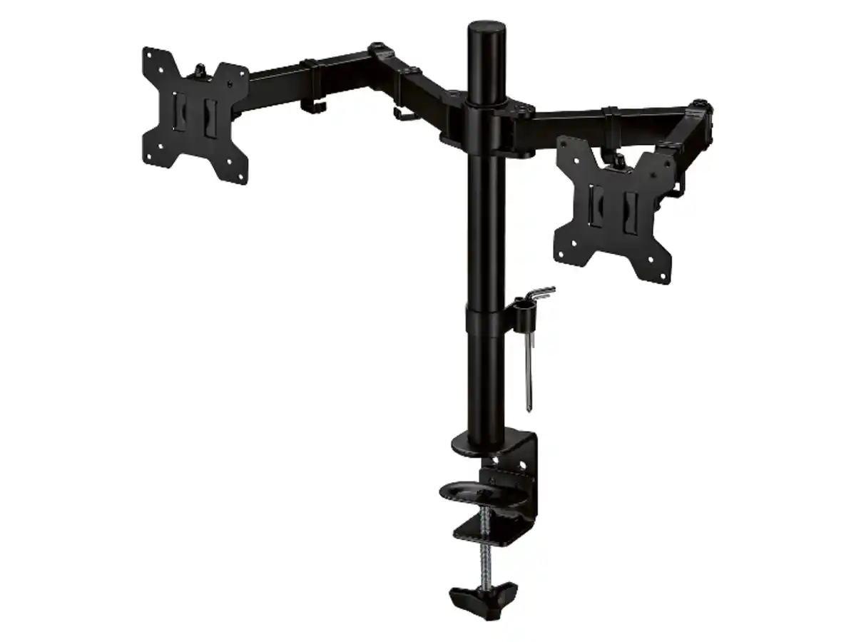 Bild 1 von TRONIC® Halter für 2 Bildschirme mit Tischbefestigung