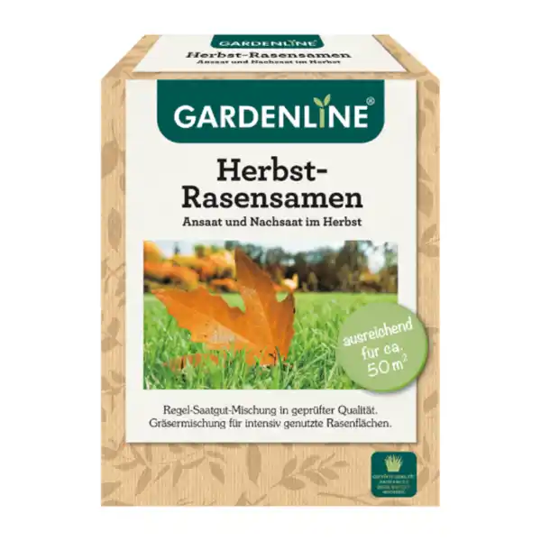 Bild 1 von GARDENLINE Herbst-Rasensamen 1kg