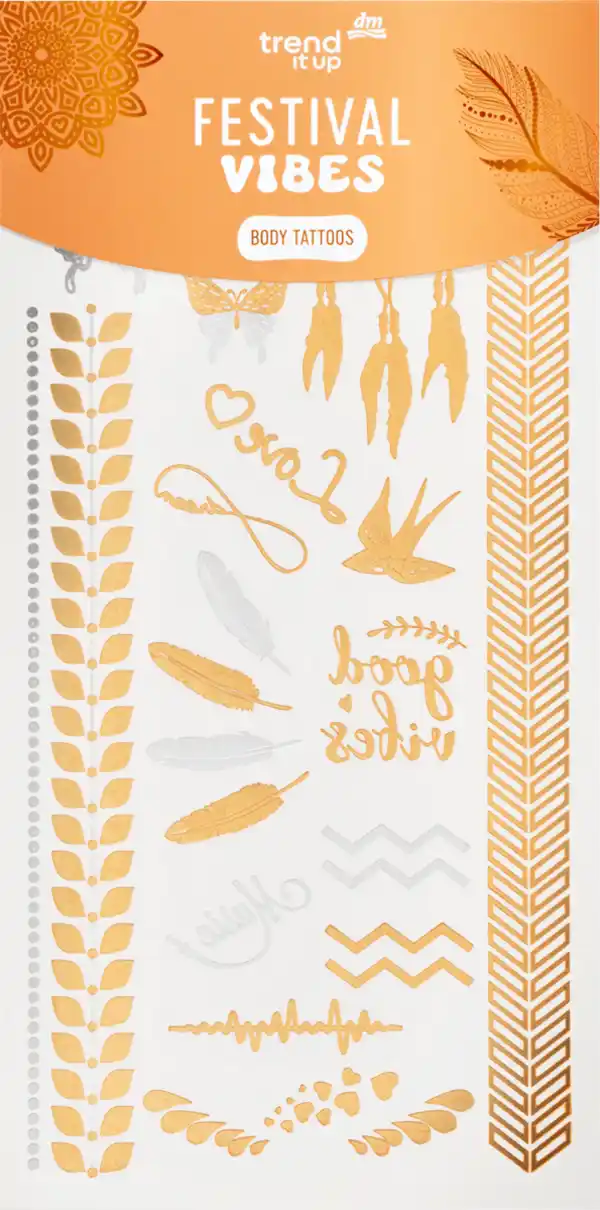 Bild 1 von trend !t up Body Tattoos Festival Vibes 010