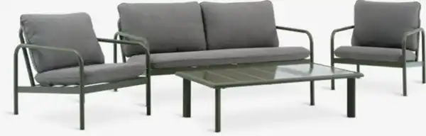 Bild 1 von Lounge-Set TEGLUM 5Pers. olivgrün
