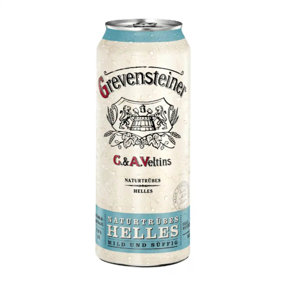 Bild 2 von GREVENSTEINER Naturtrübes Helles 0,5L