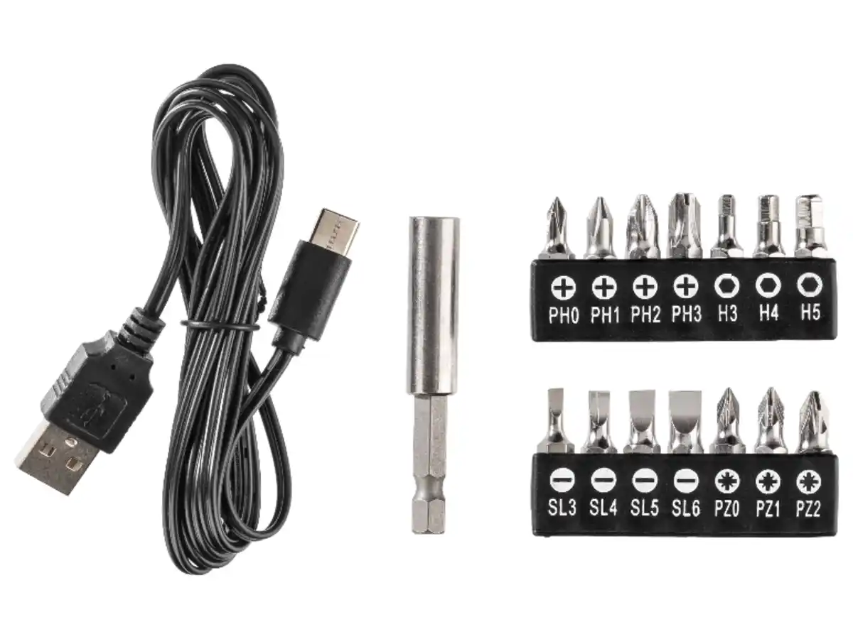 Bild 3 von PARKSIDE® 4V Akkuschrauber »PAS 4 D7«, mit Akku und Ladekabel