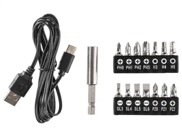 Bild 3 von PARKSIDE® 4V Akkuschrauber »PAS 4 D7«, mit Akku und Ladekabel