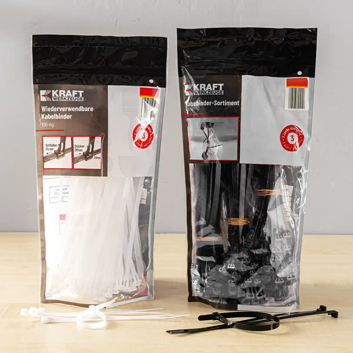 Bild 1 von Kraft Werkzeuge Kabelbinder