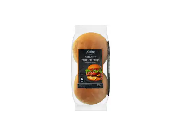 Bild 1 von Deluxe Brioche Burger Buns,  300 g