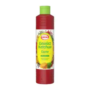 HELA Gewürz-Ketchup Curry delikat 800ml
