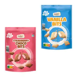 GOLDEN BRIDGE Vanilla- / Strawberry-Choco-Bits 350g