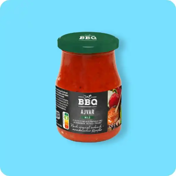 Bild 1 von BBQ Ajvar, Mild oder Scharf