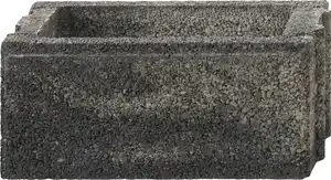 Primaster Mauerstein Garten 50 x 25 x 20 cm grau anthrazit nuanciert