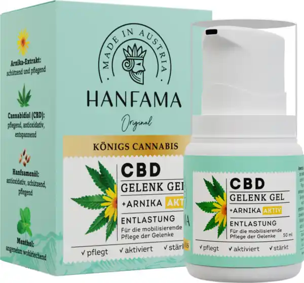 Bild 1 von Hanfama CBD Gelenk Gel Aktiv