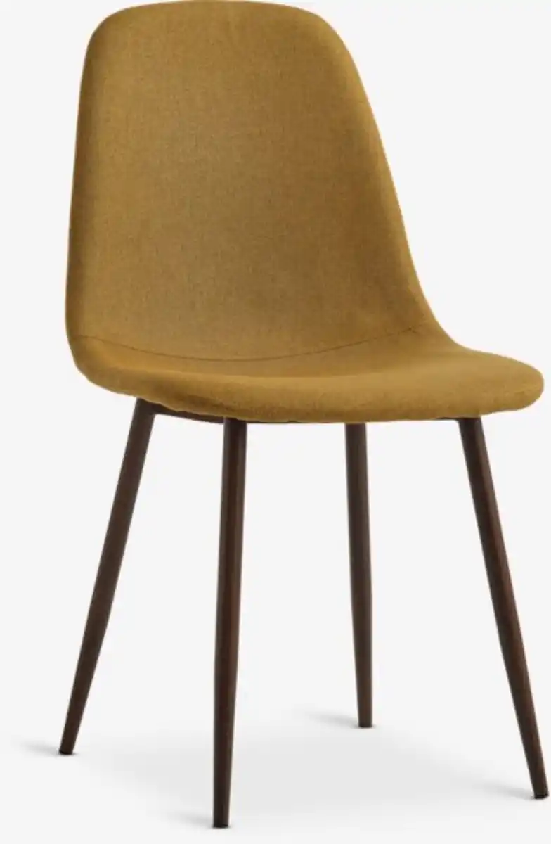 Bild 1 von Esszimmerstuhl JONSTRUP Stoff curry/eichefarben dunkel