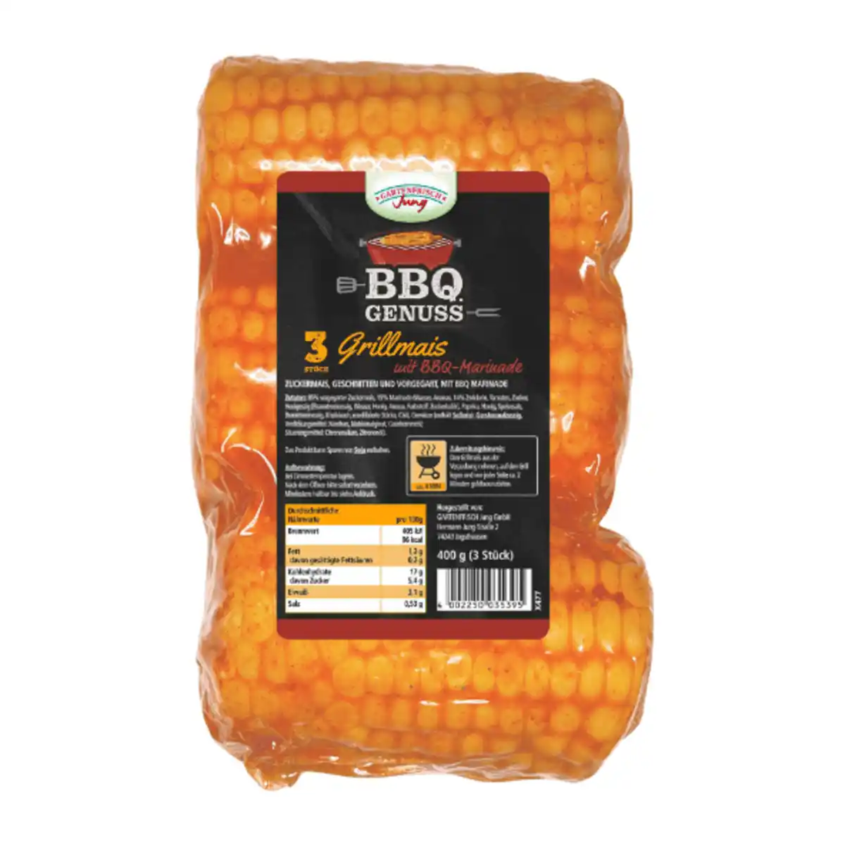 Bild 1 von BBQ Grillmais BBQ-Marinade 400g