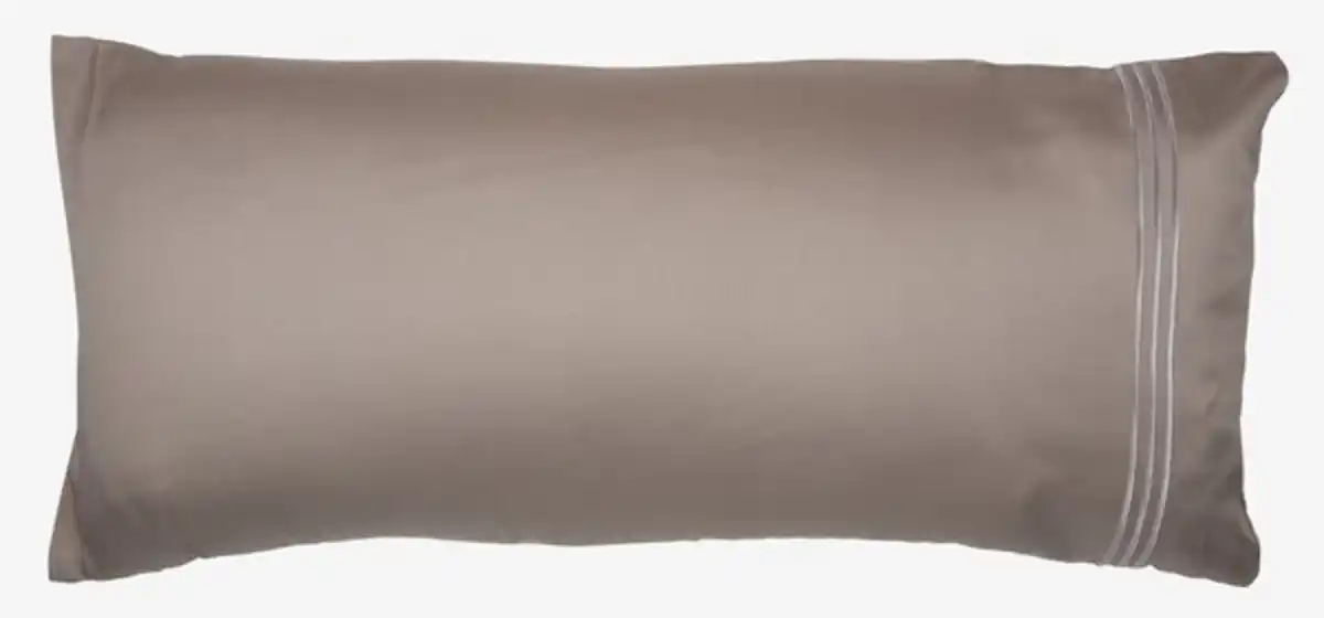 Bild 1 von Satin-Kissenbezug EA 40x80 hellgrau