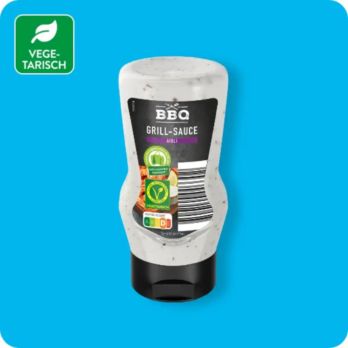 Bild 1 von BBQ Squeeze-Grillsauce, Verschiedene Sorten (einige vegan oder vegetarisch)