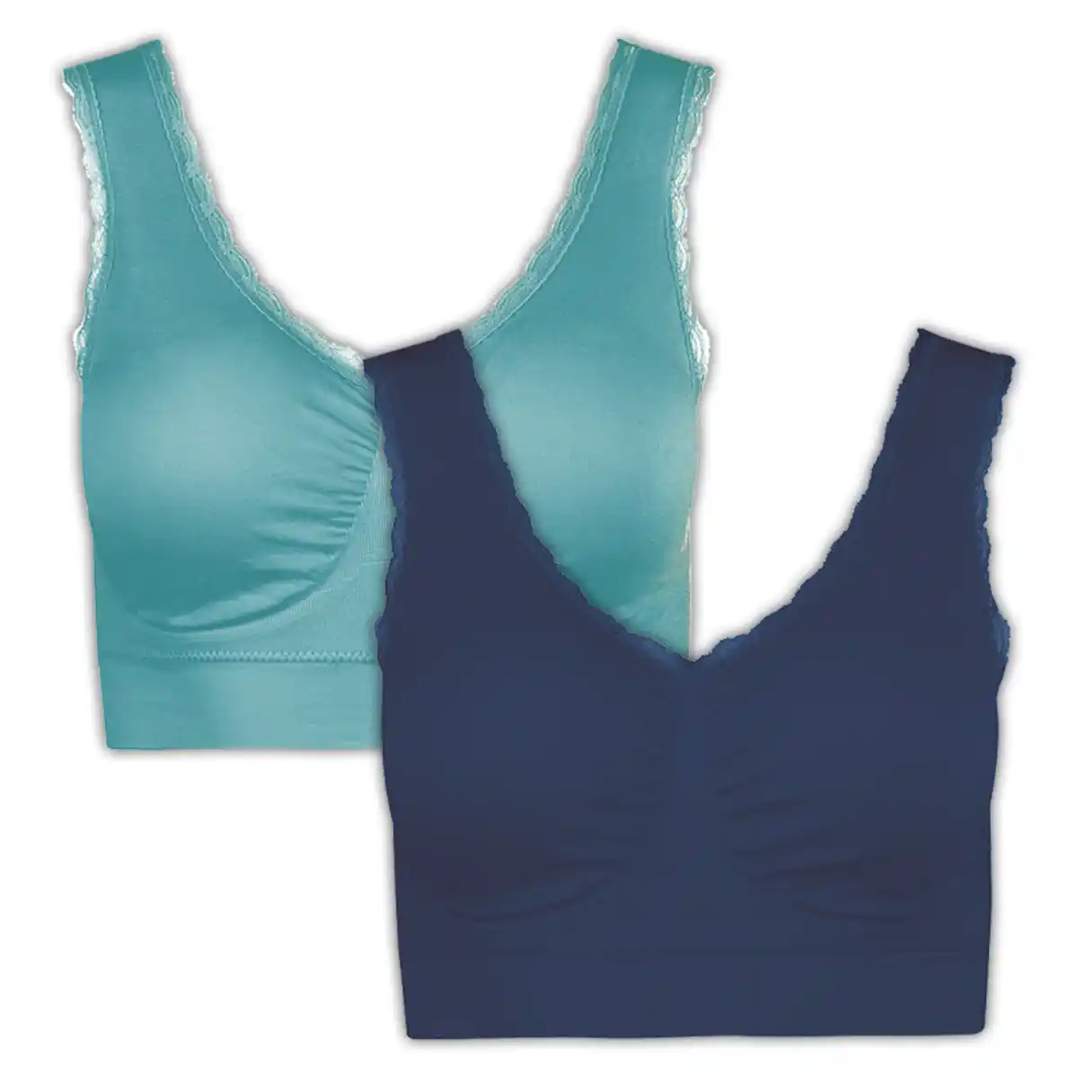 Bild 3 von J-Line Seamless-BH mit Spitze 2er-Pack